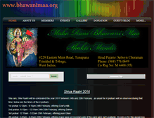 Tablet Screenshot of bhawanimaa.org